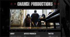 Desktop Screenshot of chanceproductionschicago.com